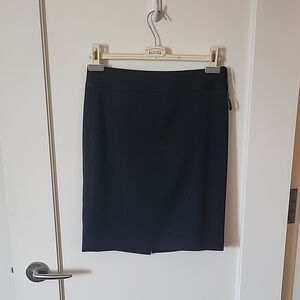 Anne Klein Classic Navy Blue Pencil Skirt